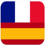 spanish french dictionary android application logo